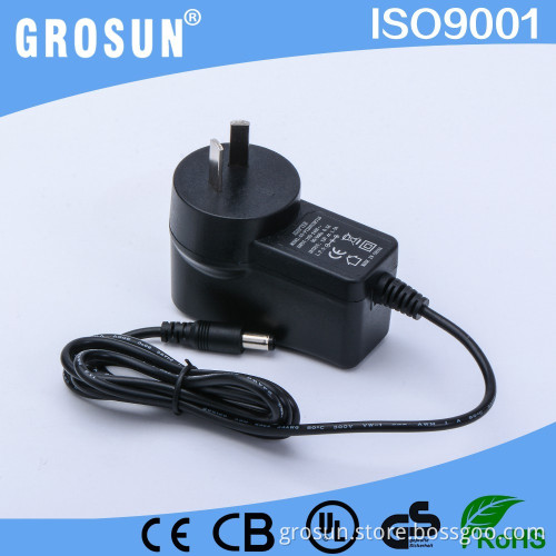Alibaba china suppliers 12V 1.5A power supply in AC DC adapter with Argentina plug CE approved
